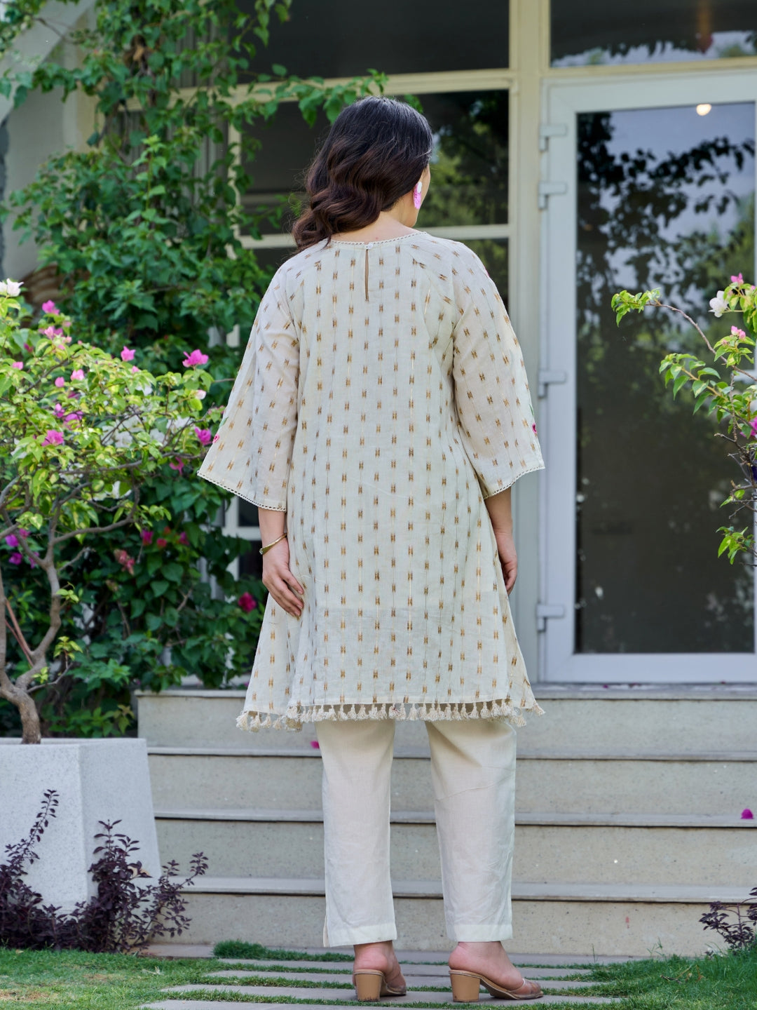 Summer Premium Cotton Embroidered Co-Ord Stylish & Comfortable
