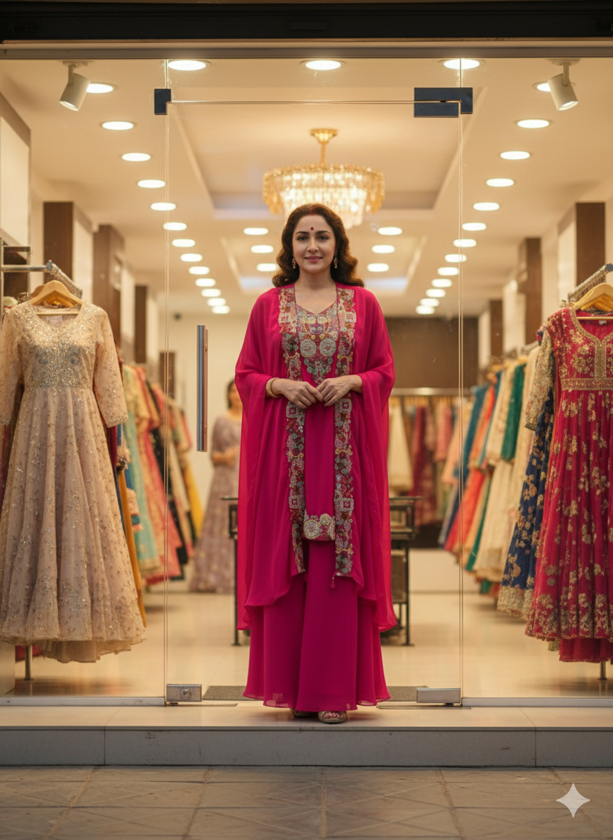 Bibbo Rani Indo Western Suit Set