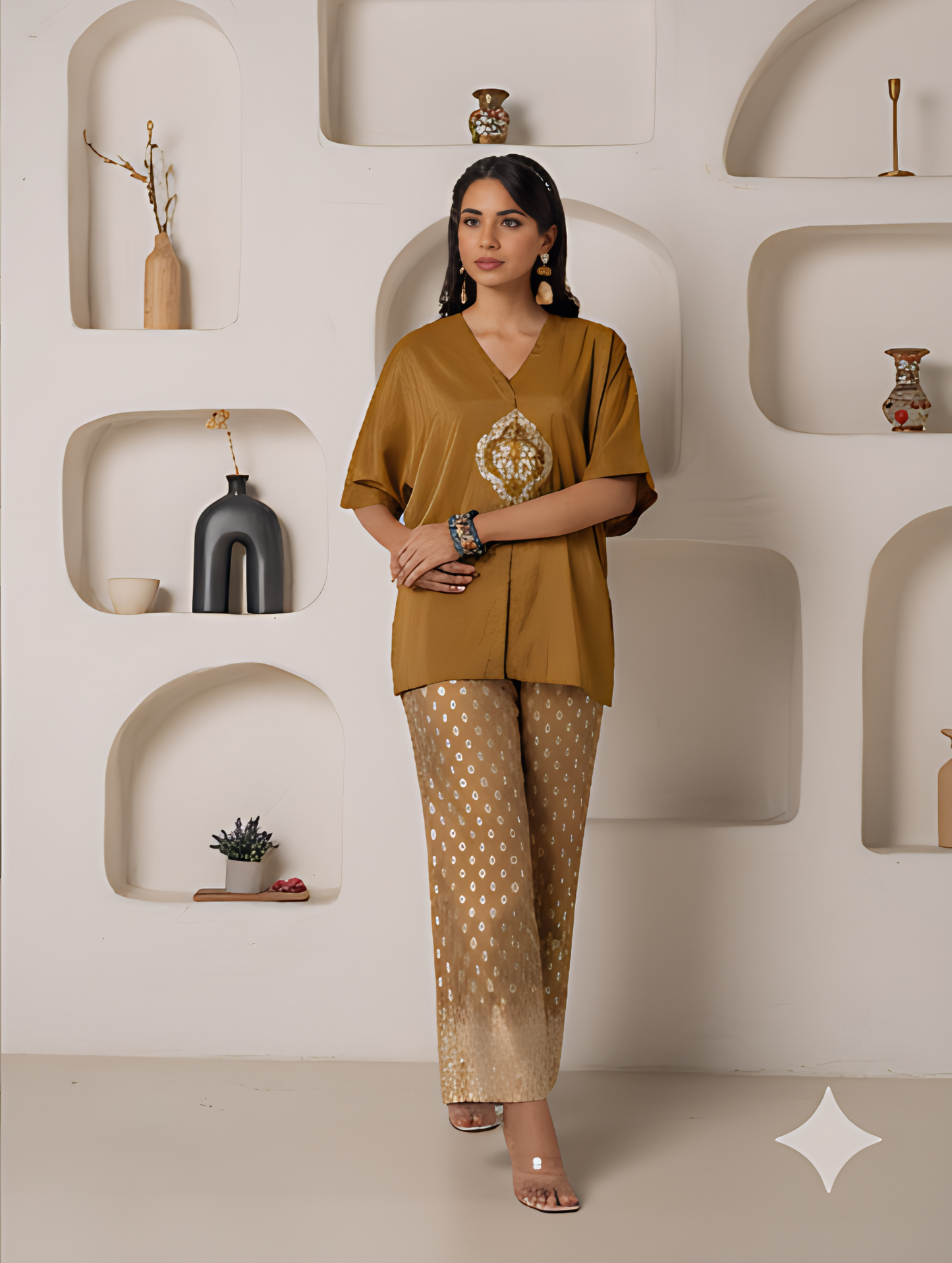 πΌ Mustard Majesty Co-Ord Set β A Blend of Tradition & Modern Grace