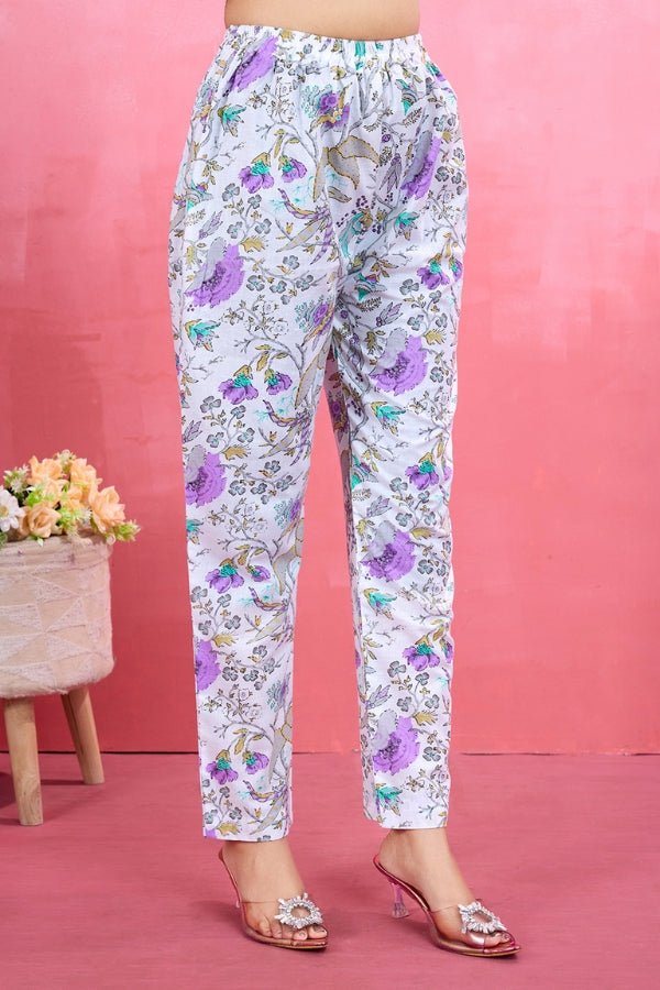 Elegant Pure Cotton Kurta Set for Women Includes Kurta, Pant & Dupatta - Anusheet Fashion