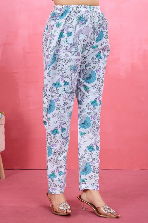 Elegant Pure Cotton Kurta Set for Women Includes Kurta, Pant & Dupatta - Anusheet Fashion