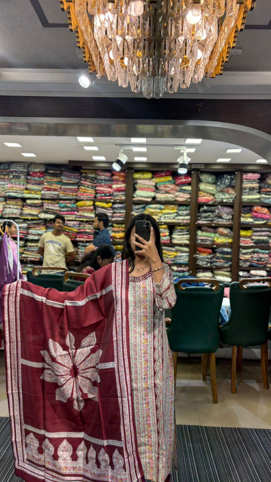 Traditional Printed Premium Suit Set - Anusheet Fashion