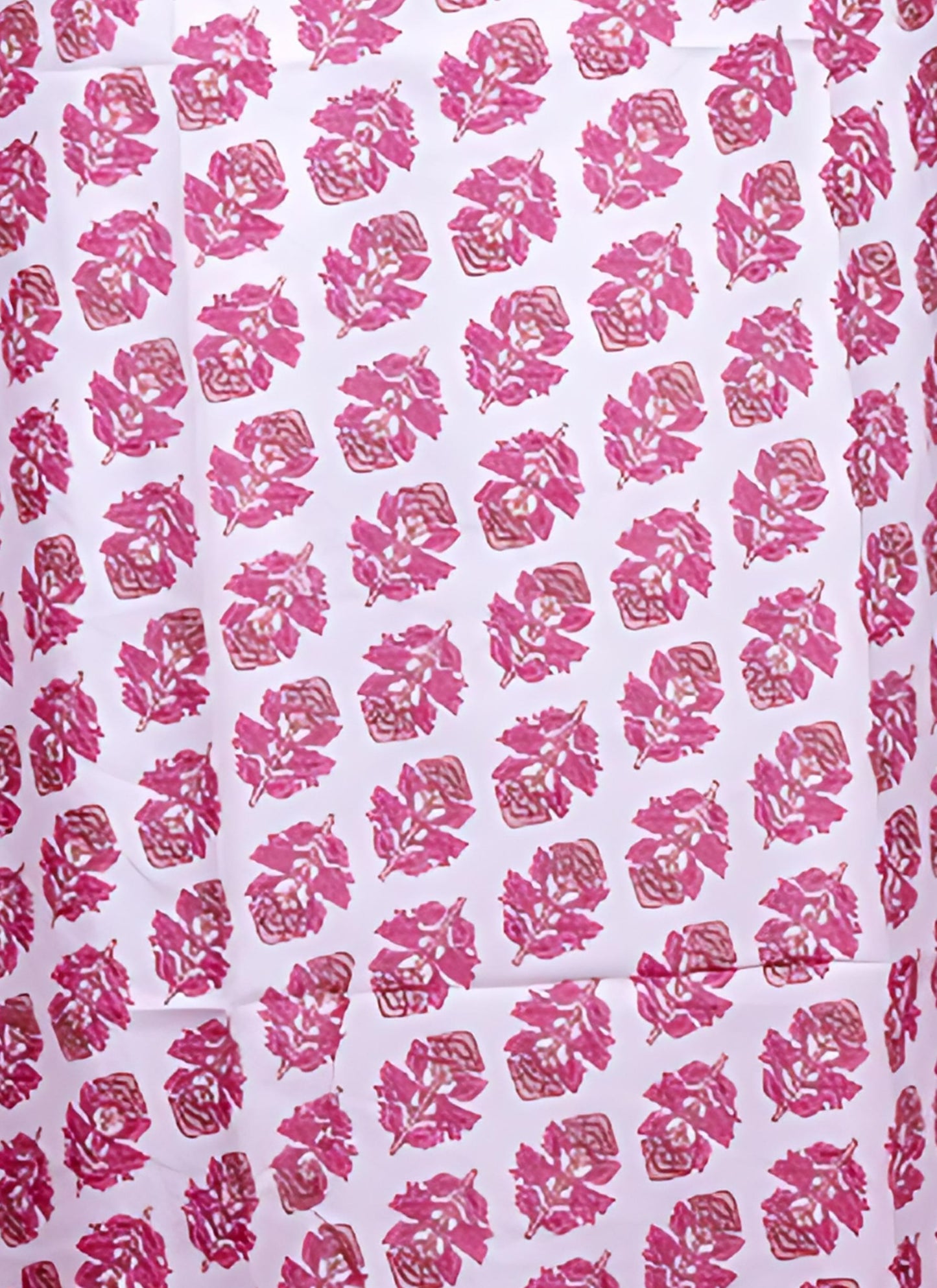 Women’s Cotton White & Pink Printed Dress with Stylish Jacket 🌸✨
