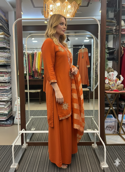 Dikshita Maslin Indo Western Suit