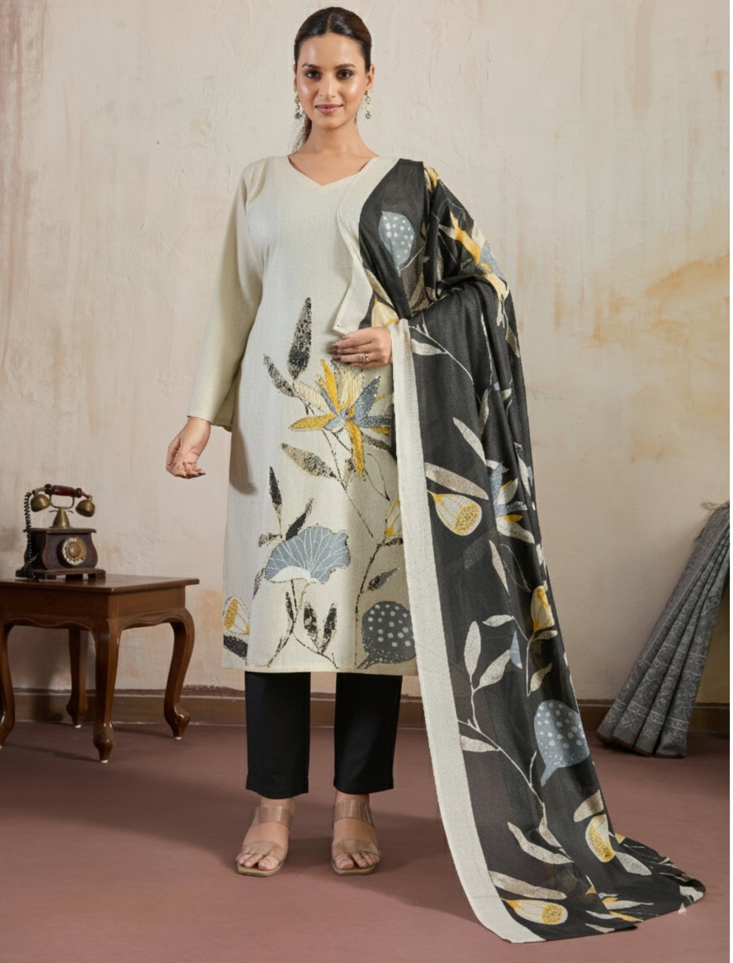 Rolex Chiku Unstitched Salwar Suit Material