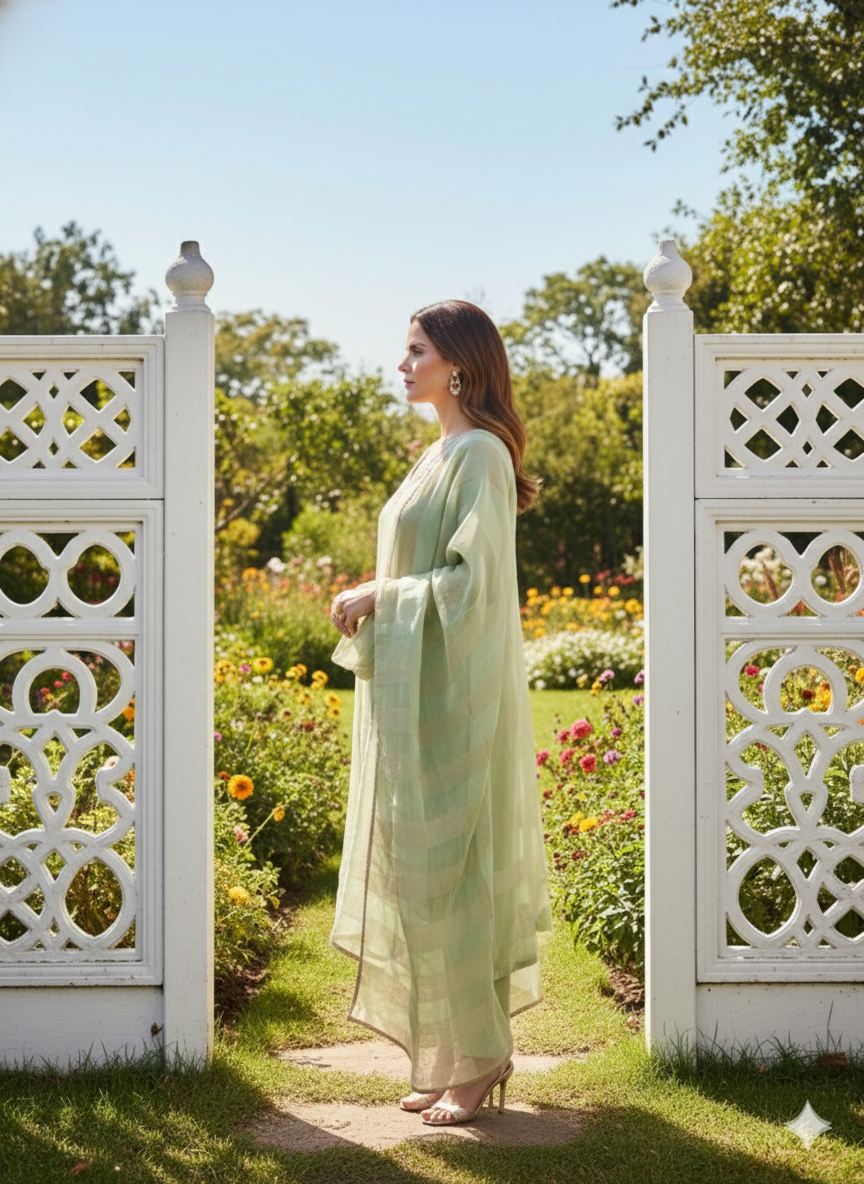 Jasika graceful embroidered kurta set