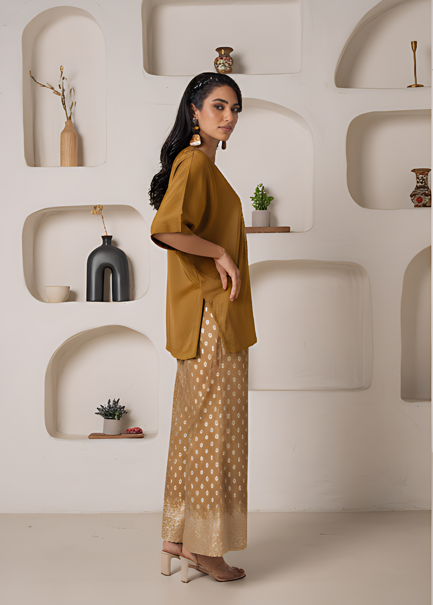 🌼 Mustard Majesty Co-Ord Set – A Blend of Tradition & Modern Grace