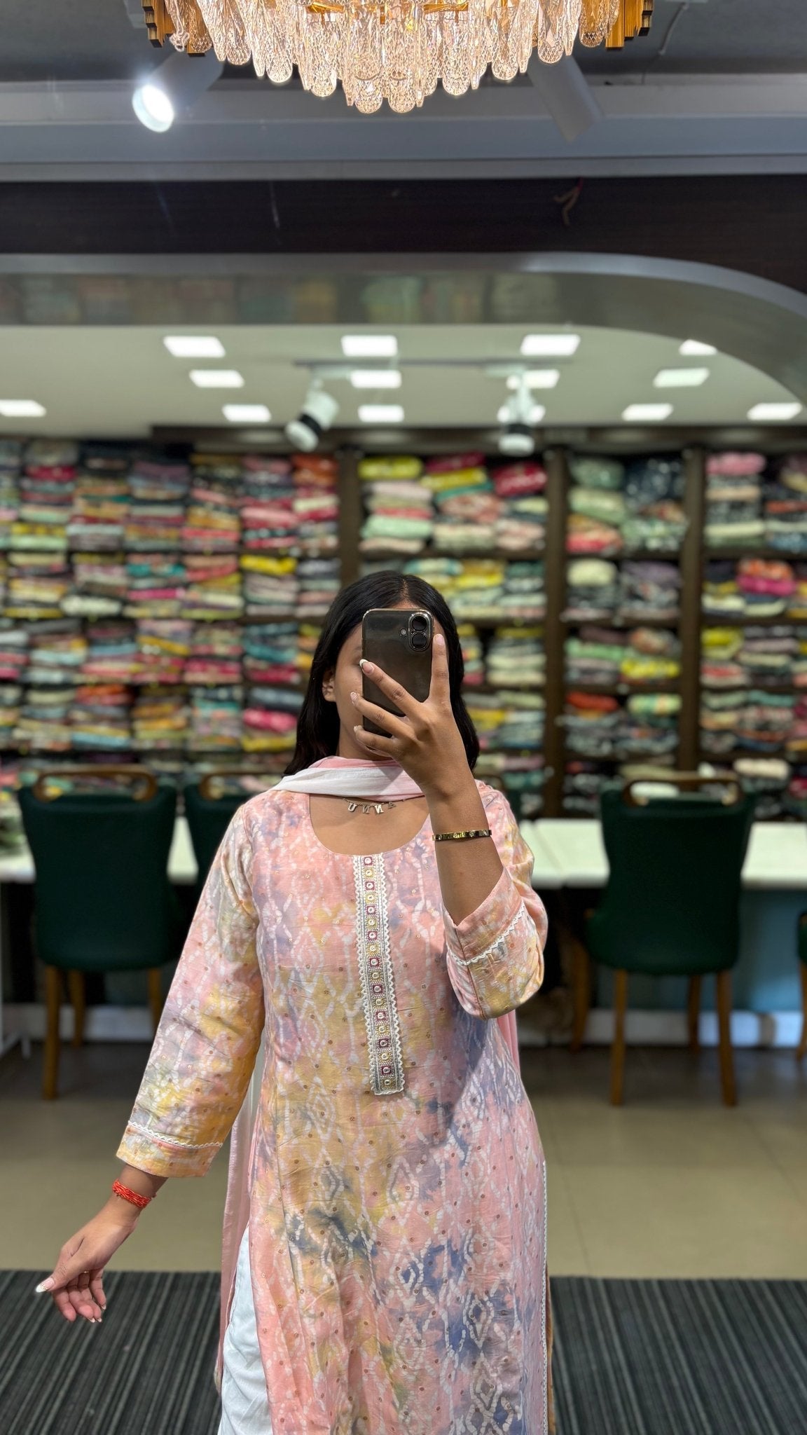 Adorable Baby Pink Printed Suit Set - Anusheet Fashion