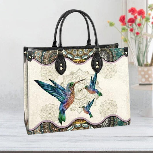 Colorful Bird Customized Tote Bag - Anusheet Fashion