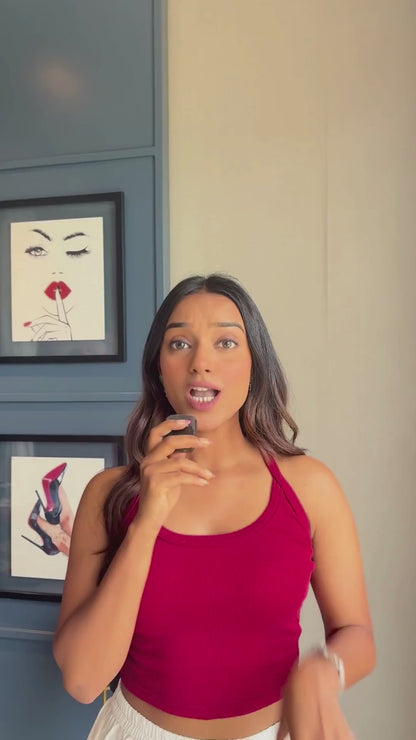 Rakul White Thread & Moti Work Embroidered Co-ord Set