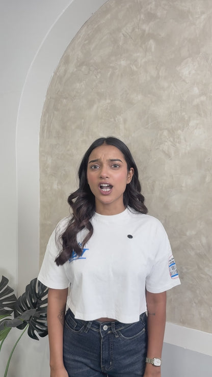 SImuu Embroidered High-Neck Kurta Flared Palazzo